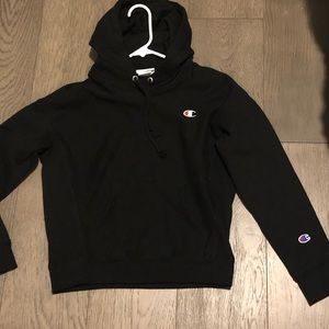 black champion hoodie